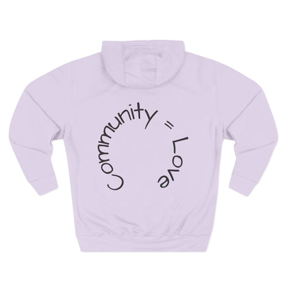 'Community = Love' Hoodie