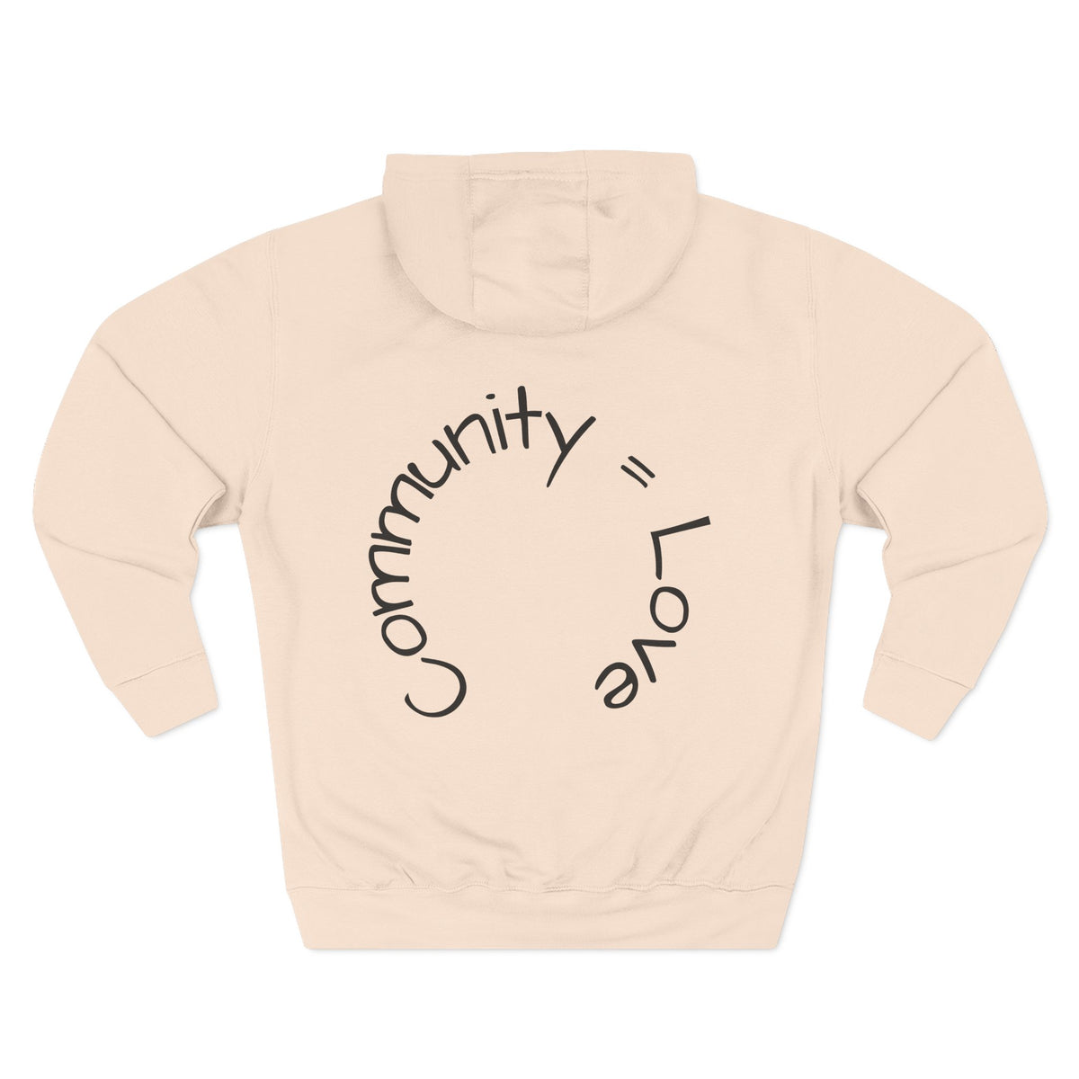 'Community = Love' Hoodie