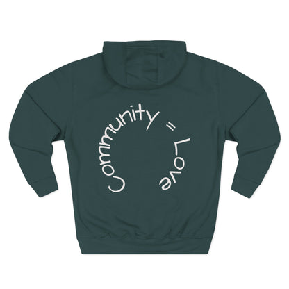 'Community = Love' Hoodie