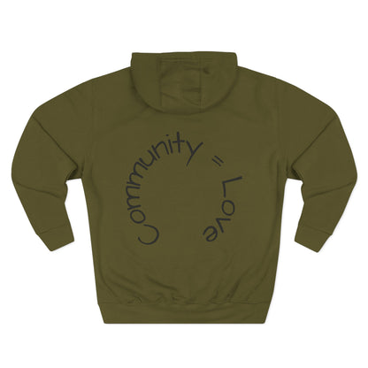'Community = Love' Hoodie