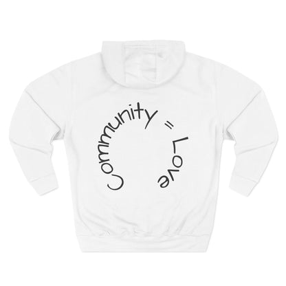 'Community = Love' Hoodie
